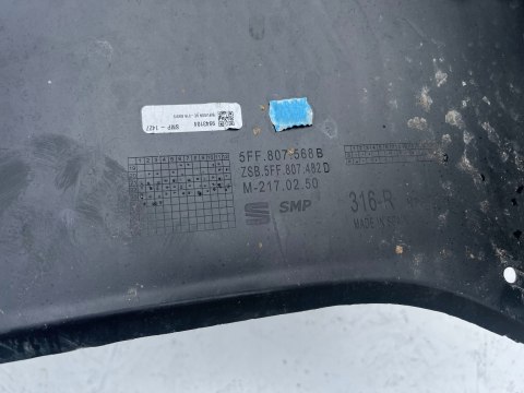 DOKŁADKA DYFUZOR TYŁ CUPRA FORMENTOR 5FF807568B ORG FV WYS 24H DOKŁADKA DYFUZOR TYŁ CUPRA FORMENTOR 5FF807568B ORG FV WYS 24H