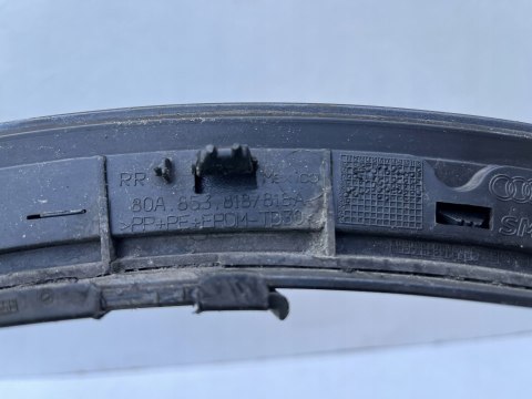 AUDI Q5 II 80A LISTWA NA BŁOTNIK PRAWY TYŁ 80A853818A ORG FV 24H AUDI Q5 II 80A LISTWA NA BŁOTNIK PRAWY TYŁ 80A853818A ORG FV 24H