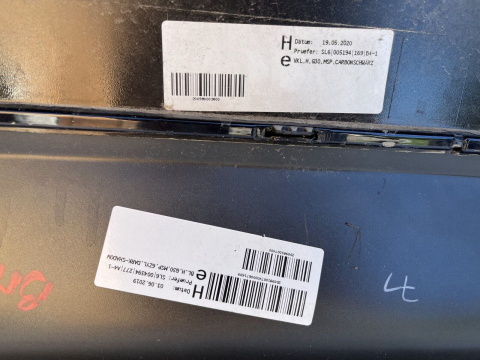 BMW 5er G30 Limousine m paket stoßstange hinten rear bumper Original bw103 BMW 5er G30 Limousine m paket stoßstange hinten rear bumper Original bw103