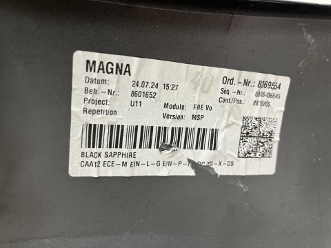 BMW 5er G60 G61 m paket Stoßstange vorne vordere 8084653 Original mb418 BMW 5er G60 G61 m paket Stoßstange vorne vordere 8084653 Original mb418