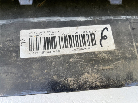 Bmw 5er G30 G31 m paket stoßstange vorne front bumper Original bw154 Bmw 5er G30 G31 m paket stoßstange vorne front bumper Original bw154