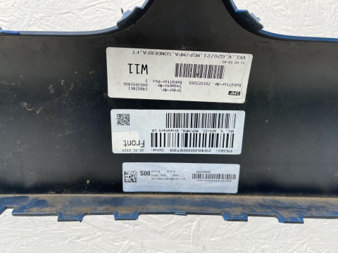 BMW 3er G20 G21 m paket Stoßstange vorne front bumper Original mb357 BMW 3er G20 G21 m paket Stoßstange vorne front bumper Original mb357