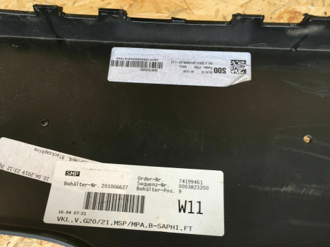 BMW 3er G20 G21 m paket Bj. 2019 - Stoßstange stossstange bumper vorne bg27 BMW 3er G20 G21 m paket Bj. 2019 - Stoßstange stossstange bumper vorne bg27