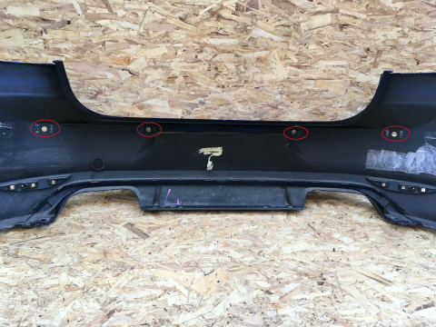 Volkswagen Golf VII R20 5G Stoßstange hinten 5G6807421E Original VW mv2 Volkswagen Golf VII R20 5G Stoßstange hinten 5G6807421E Original VW mv2