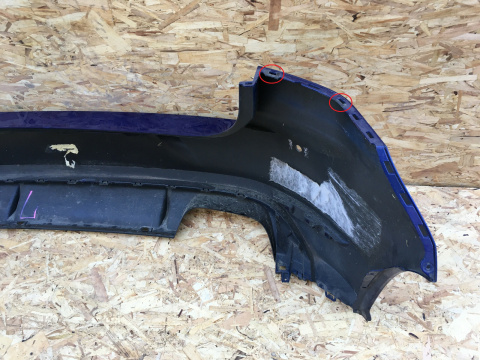 Volkswagen Golf VII R20 5G Stoßstange hinten 5G6807421E Original VW mv2 Volkswagen Golf VII R20 5G Stoßstange hinten 5G6807421E Original VW mv2