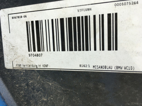 BMW X2 F39 M paket Stoßstange hinten Original mb14 BMW X2 F39 M paket Stoßstange hinten Original mb14