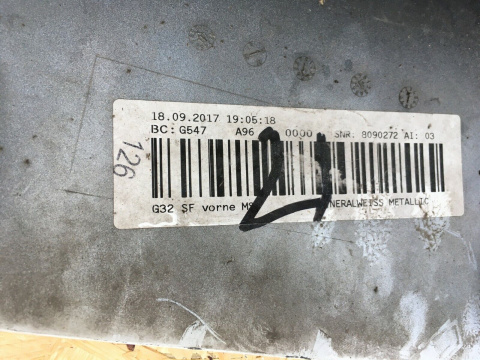 BMW 6er GT G32 M paket Stoßstange vorne front bumper Original bg24 BMW 6er GT G32 M paket Stoßstange vorne front bumper Original bg24
