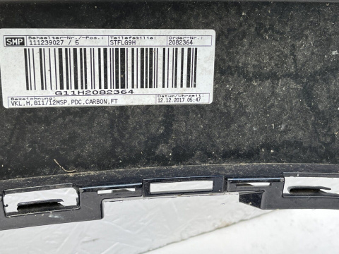 BMW 7er G11 G12 m paket Stoßstange hinten rear bumper Original BMW 7er G11 G12 m paket Stoßstange hinten rear bumper Original