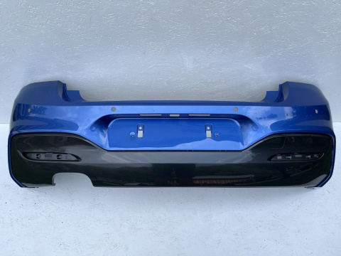 BMW 1er F20 LCI m paket stoßstange hinten rear bumper Original mb345